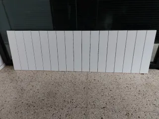 Cabezal de cama blanco