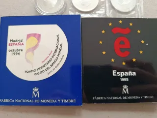 Lote 10 monedas plata España