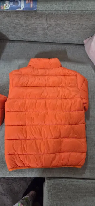 Cazadora niño naranja 9-10 años