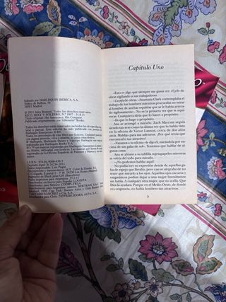 Lote seis novelas románticas