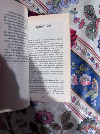 Lote seis novelas románticas