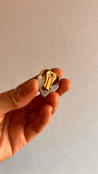 Pendientes clip vintage varios dorados