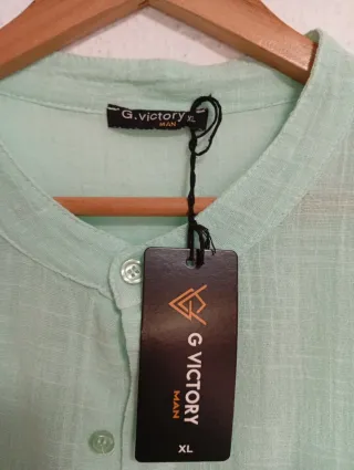 Camisa G. Victory Verde Manga Corta