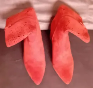 Botas Laranja. Novo. Tam 40