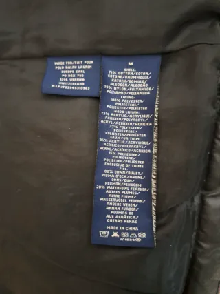 Anorak corto Ralph Lauren Talla M