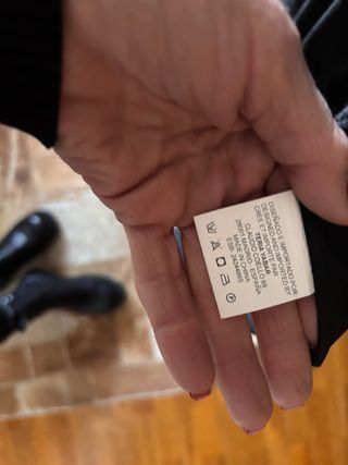 Vestido camisero Teria Yabar negro