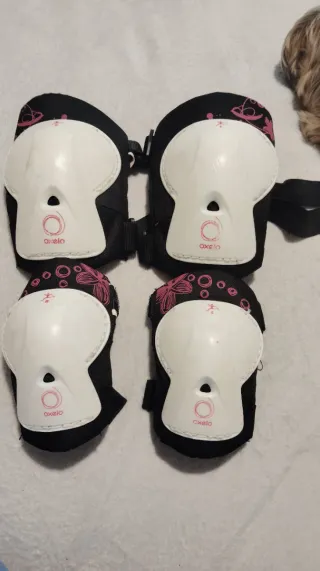 Coderas y rodilleras Oxelo para niña