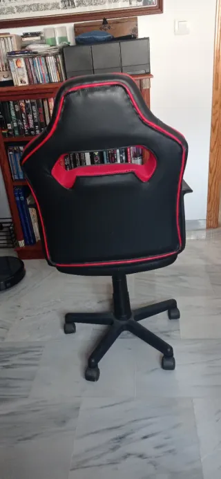 Sillón de oficina XTR negro y rojo