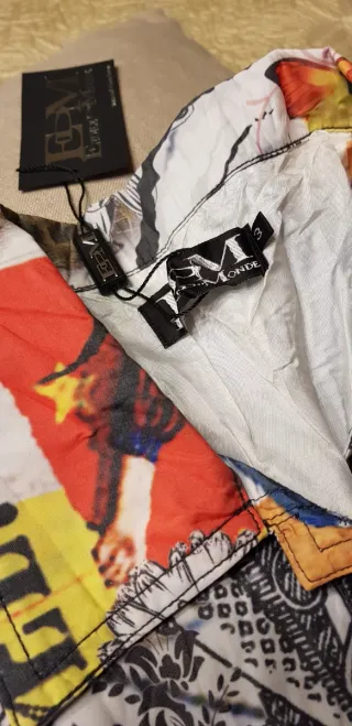 Cazadora Estampada Talla 42