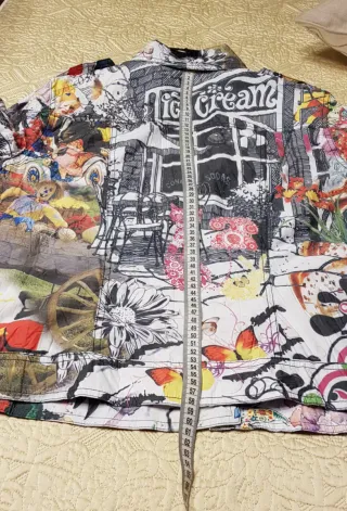 Cazadora Estampada Talla 42