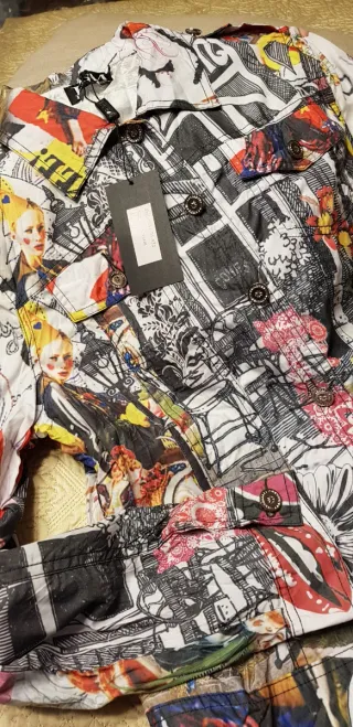 Cazadora Estampada Talla 42