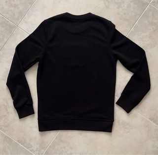 Sudadera Loewe Negra Talla S Logo Bordado