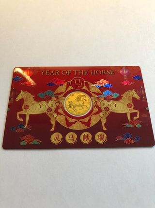 Moneda de Oro Caballo