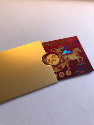 Moneda de Oro Caballo