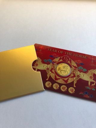 Moneda de Oro Caballo