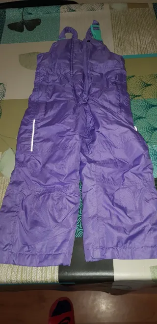 Ropa de nieve para niña morada