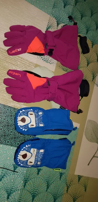 Ropa de nieve para niña morada