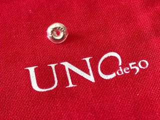 Pendientes UNO de 50 Perla Plata