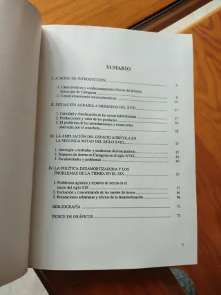 Aproximación a la desamortización civil Cartagena.