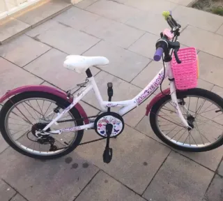 Bicicleta infantil niña