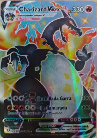 Carta Pokémon Charizard VMAX 330 HP