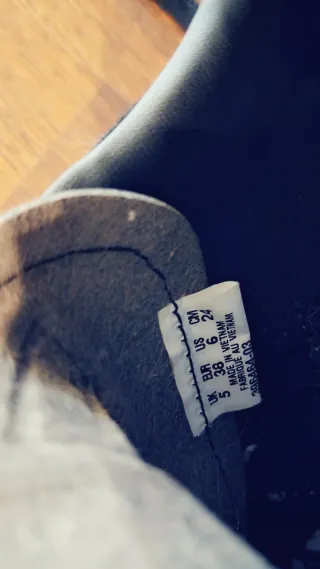 Zapatillas Puma Palermo Negras y Blancas