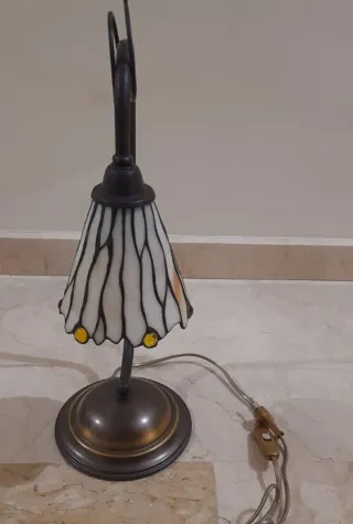 Lámpara de mesa Tiffany...NO ENVÍO