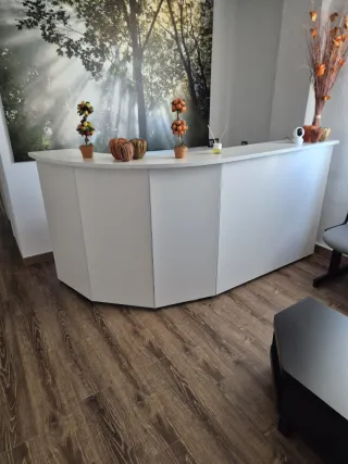 Mostrador Recepción Blanco