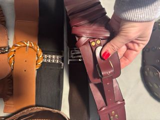 Set di 7 cinture varie