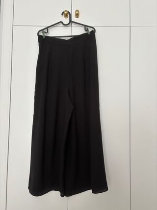 Falda pantalón Mango negra