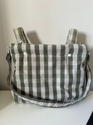 Bolso Carro Mini Coton Vichy Verde