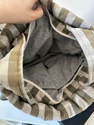 Bolso Carro Mini Coton Vichy Verde