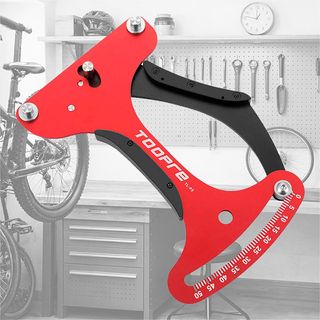 Tensiómetro radios de bicicleta rojo CT