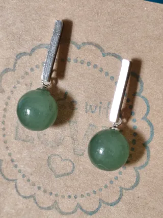 Lote pendientes piedras semipreciosas naturales