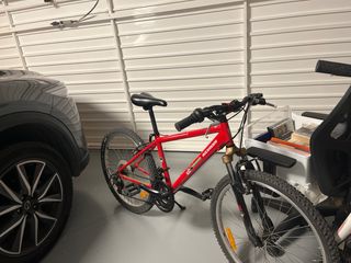 Bicicleta Rockrider Roja 24’