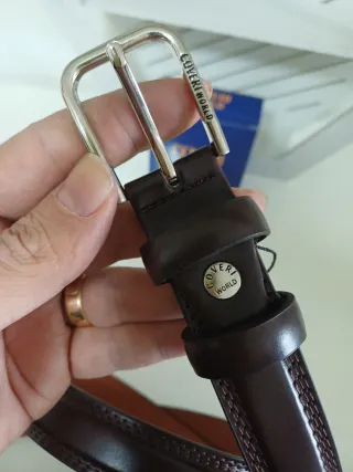 Cintura uomo Coveri World marrone