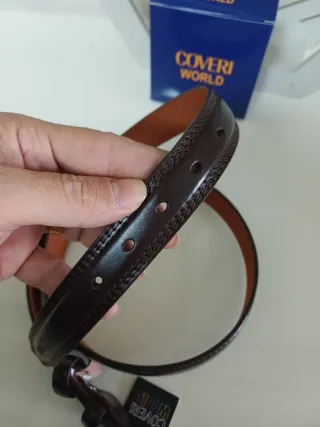 Cintura uomo Coveri World marrone