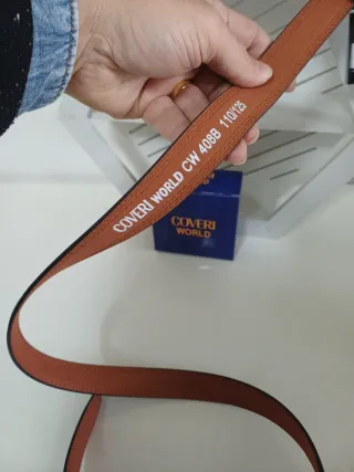 Cintura uomo Coveri World marrone
