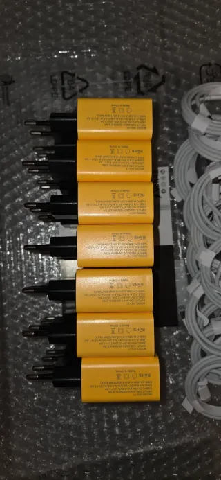 14 Kit Caricatore + 14 Cavi USB-C