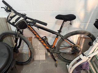 Bicicleta Montaña Scott Negra/Naranja