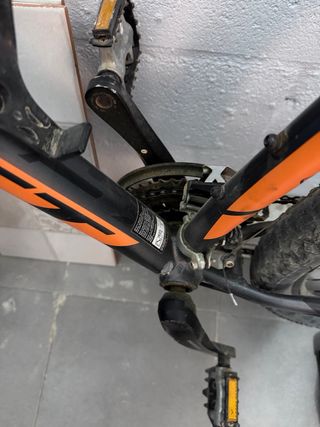 Bicicleta Montaña Scott Negra/Naranja