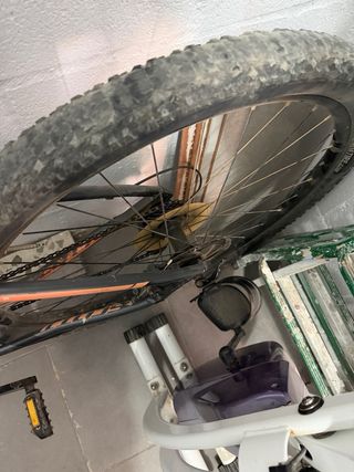 Bicicleta Montaña Scott Negra/Naranja