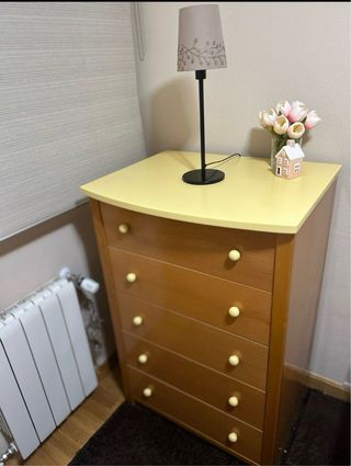 Cama nido 90cm + Sinfonier 5 cajones