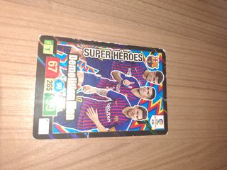 Carta Fútbol Super Héroes
