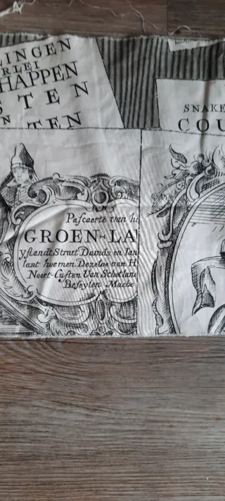 3 retales de tela vintage