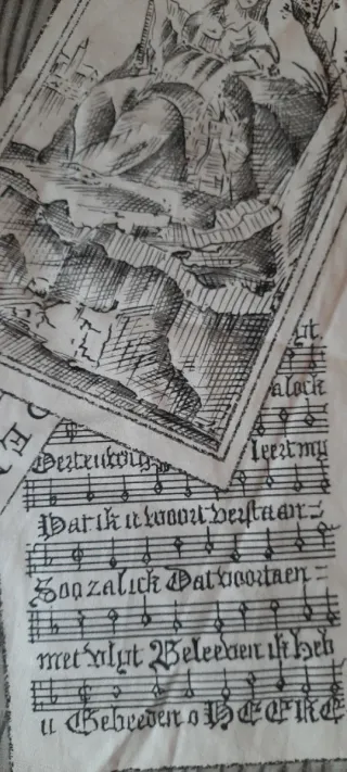 3 retales de tela vintage