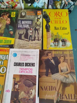Lote 12 Libros Vintage Años 50/60