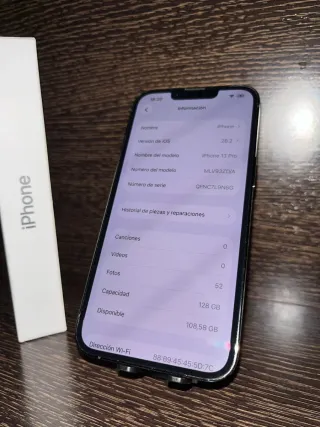 iPhone 13 Pro- Batería al 100%
