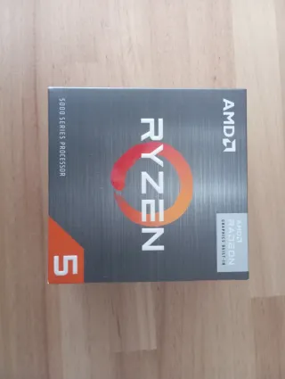 SIN USAR-Ventilador AMD Ryzen 5 5600 GT + Cajas