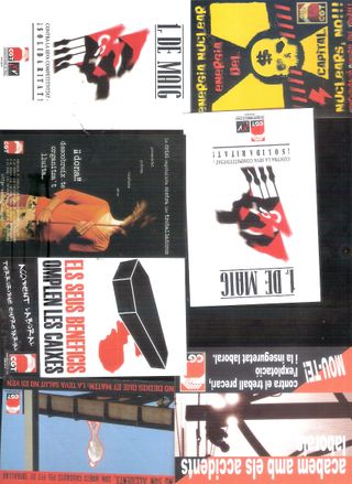 Pegatinas CGT Varias cantidad 200